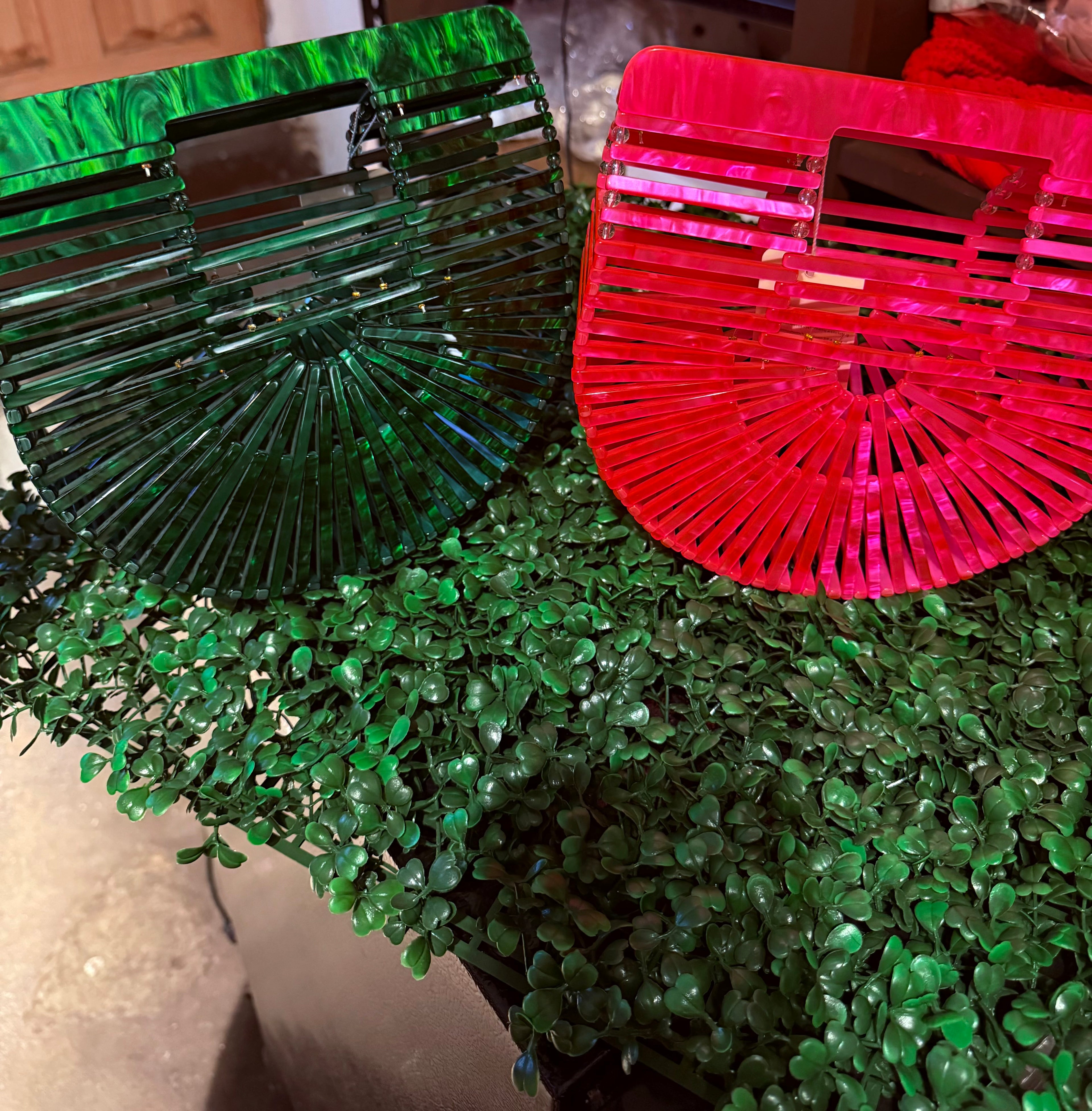 Acrylic Bamboo Bag