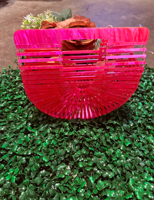 Acrylic Bamboo Bag